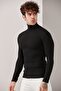 Men's Turtleneck Basic Knitwear Sweater - 3