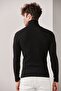 Men's Turtleneck Basic Knitwear Sweater - 4