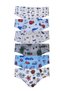 Underwear Boy Colored Printed Slip Panties Pack of 6 - 2