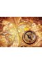 Nova 1000 Piece Old World Map and Compass Puzzle / - 2