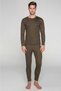 Unisex Black Adult Ski Outdoor Sports Thermal Underwear Set - 4