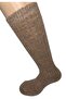 Wool Knee High Boot Socks Dried Rose Color - 2