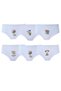 Underwear Set of 6 Girls' Printed Bato Cotton Slip Panties - 5