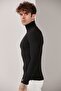 Men's Turtleneck Basic Knitwear Sweater - 2