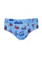 Underwear Boy Colored Printed Slip Panties Pack of 6 - 6