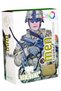 Men's Khaki Thermal 30 Degree Wool Soldier Underwear Set - 2