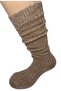 Wool Knee High Boot Socks Dried Rose Color