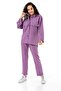 Women's Shirt Trousers Lilac Double Set