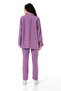 Women's Shirt Trousers Lilac Double Set - 3
