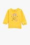 Baby Girl Yellow Sweatshirt 2KMG19136OK