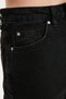 Black Lycra Mom Jean Trousers (Color Does Not Fade) - 4