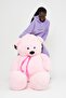 Large Size Large Casual Puffy Plush Bear 2 Meters (200 Cm) Pink - 3