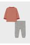 Baby Boy Crew Neck Tracksuit Set - 3