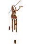 Stork Bamboo Wind Chime Balcony and Garden Decoration