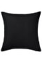 Gurli Cushion Cover - 50x50 cm - Black