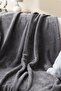 Wellsoft Blanket, Anthracite Television Blanket, Plush, Fleece Blanket, Double 220*230 - 2