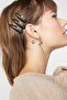 Snapchat Set of 3 Black Metal Snap Hair Clips