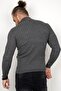 Men's Anthracite Half Fisherman Knitted Sweater 2100017 - 6