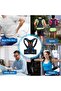 Unisex Black Back Waist Support Apparatus Upright Posture Corset - 8