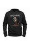 Unisex Black Printed Sweatshirt