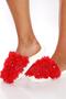 Women's Red Beylem Maternity Slippers - 2