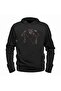 Unisex Kids Black Pudge Meat Hook Hooded Sweatshirt