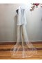 Women's White Tulle Veil - 2