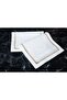 قطعتان من تأثير الكتان المطرز بالآيريس من الخدمة الأمريكية (ذهبي) - 5