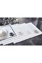 قطعتان من تأثير الكتان المطرز الملكي للخدمة الأمريكية (أسود) - 5