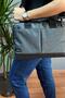 Unisex Gray 13" 13.3" Macbook Air Pro Laptop Bag with Base Protection and Shoulder Strap - 5