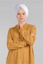 Women's Yellow (Safran) Zip Hooded Tunic 20315
