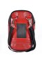 Unisex Red Genuine Leather Shoulder Bag with Phone Compartment - 4