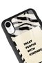 iPhone Xr Zebra Motto Design Glossy Phone Case - 3