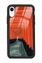 iPhone Xr Glossy Phone Case with Pastel Windows Design