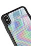 حافظة هاتف Iphone Xs Max لامعة بتصميم داما نيون - 3