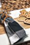 New Year's Set Themed Wooden Napkin Ring 4 Pieces - 2
