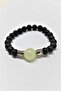 Blackbird Phosphorescent Cat Eye and Onyx Stone Bracelet - 2
