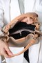 Women's Magnet Closure Knit Detailed Hand and Shoulder Bag Pbu4031 - 5