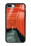 iPhone 7 Plus - 8 Plus Glossy Phone Case with Pastel Windows Design