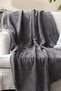 Wellsoft Blanket, Anthracite Television Blanket, Plush, Fleece Blanket, Double 220*230