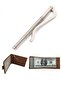 Metal Money Clip - Spring Mounted Wallet - 2