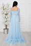 13326 Long Tulle Lace Dress - 4