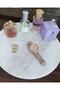 Angelica - Round Marble Presentation Tray Marble Plate 28cm - 2