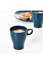 25Cc Dark Blue Porcelain Mug - 3