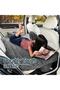 Inflatable Car Seat Bed Black - Inflatable Mattress with Pump Gift for Automobile Back Seat