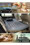 Inflatable Car Seat Bed Black - Inflatable Mattress with Pump Gift for Automobile Back Seat - 2