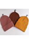Knitwear Basic Beret - Brown Unisex - 2
