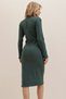 Women's Green Camisole Turtleneck Dress ALC-X7345 - 6