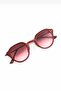 Copacabana Unisex Claret Red Plum Sunglasses