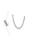 Men's Gray Chain Knitted Model - Imported Anti-Tarnish Steel Men's Chain - 2